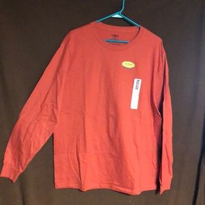 Jerzees Long sleeve Men’s Orange T-shirt